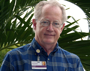 Charles Lowry, a VITAS chaplain